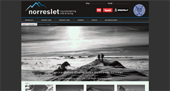 Desktop Screenshot of norreslet.dk