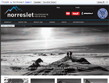 Tablet Screenshot of norreslet.dk